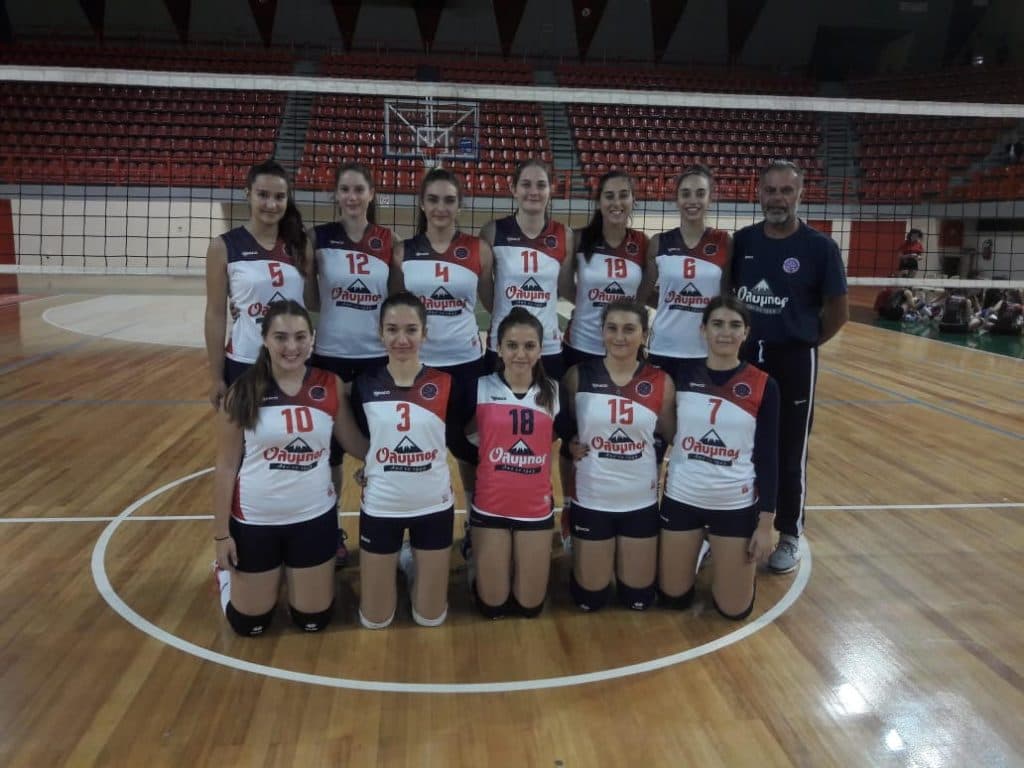 Νεάνιδες: ΕΑΛ – ΑΘΛΕΣΗ :3-0 (25-12, 25-15, 25-16)