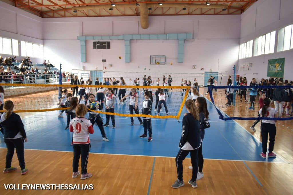 Για τα τμήματα υποδομής του Βόλεϊ γυναικών της ΕΑΛ