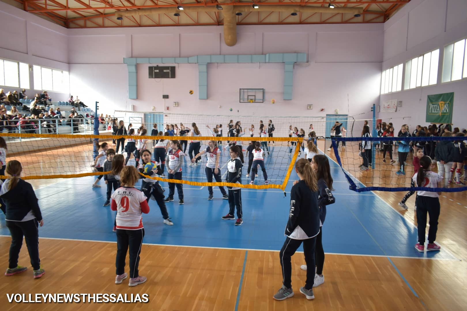 Για τα τμήματα υποδομής του Βόλεϊ γυναικών της ΕΑΛ