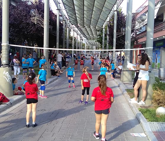 Προσπάθειες για το πρώτο Street Volley στη Λάρισα