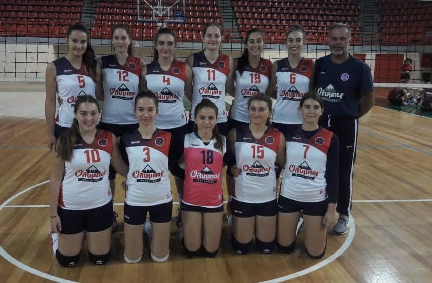 Νεάνιδες: ΕΑΛ – ΑΘΛΕΣΗ :3-0 (25-12, 25-15, 25-16)