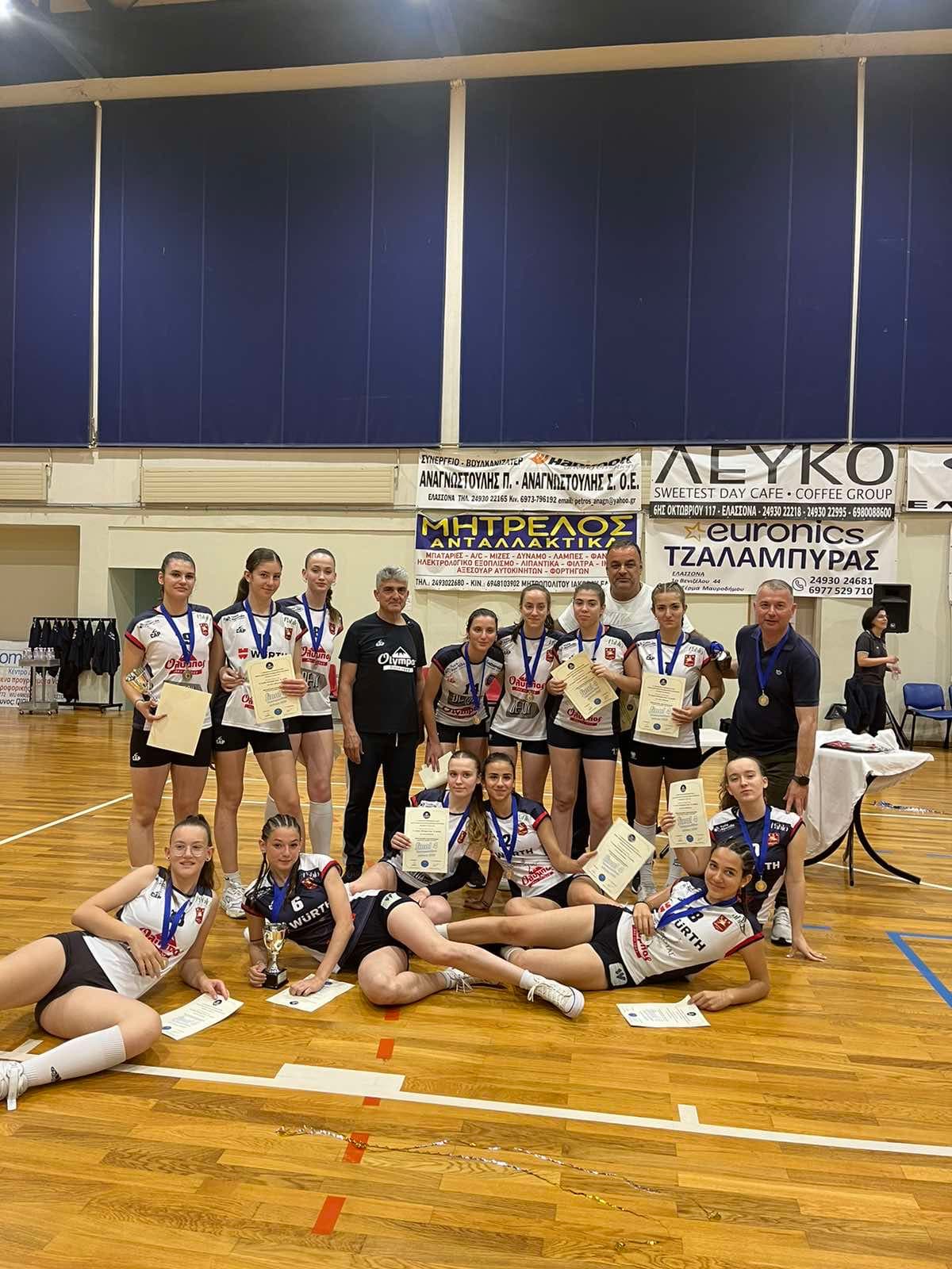 Δεύτερη Θέση για τις Παγκορασίδες (U16) της ΕΑΛ στο F4 Κεντρικής Ελλάδος